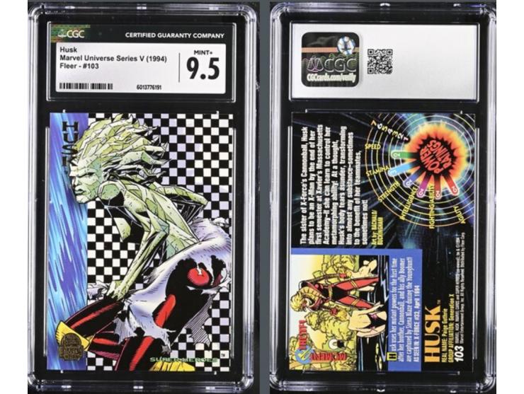 This curated set of four cards is a magnificent visual feast, paying homage to the mutant boom and dark hero sagas of the 199